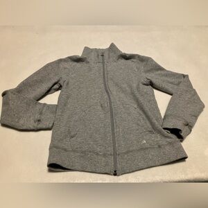 Gray Kids Full Zip Sweatshirt